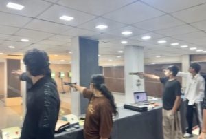 Prize distribution ceremony of the 1st Nextgen Shooting Competition organised by Nextgen Shooting Academy,