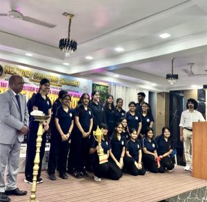Prize distribution ceremony of the 1st Nextgen Shooting Competition organised by Nextgen Shooting Academy,